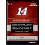 2016 Panini Prizm Red  White & Blue #67 Tony Stewart