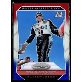 2016 Panini Prizm Red  White & Blue #75 Tony Stewart