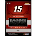 2016 Panini Prizm Red  White & Blue #86 Clint Bowyer