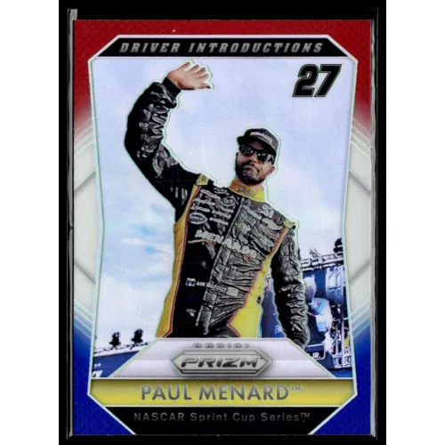 2016 Panini Prizm Red  White & Blue #90 Paul Menard