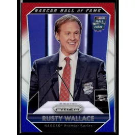 2016 Panini Prizm Red  White & Blue #95 Rusty Wallace