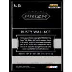 2016 Panini Prizm Red  White & Blue #95 Rusty Wallace