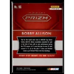 2016 Panini Prizm Red  White & Blue #96 Bobby Allison