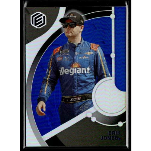 2023 Panini Chronicles Elements Blue  #4 Erik Jones 