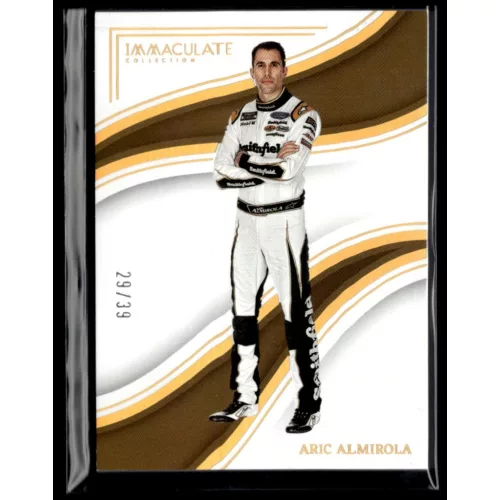 2023 Panini Chronicles Immaculate Holo Gold  #51 Aric Almirola 