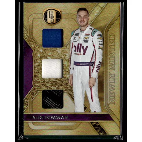 2023 Panini Chronicles Gold Standard Newly Minted Memorabilia  #GS-AB Alex Bowman 