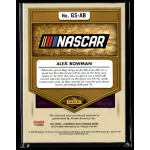 2023 Panini Chronicles Gold Standard Newly Minted Memorabilia  #GS-AB Alex Bowman 