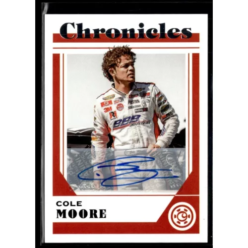 2023 Panini Chronicles Autographs  #15 Cole Moore 