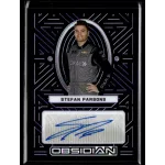 2023 Panini Chronicles Obsidian Signatures Electric Etch Purple  #SP Stefan Parsons 
