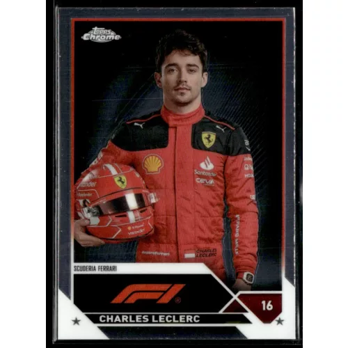 2023 Topps Chrome Formula 1 F1 Drivers #5 Charles Leclerc 