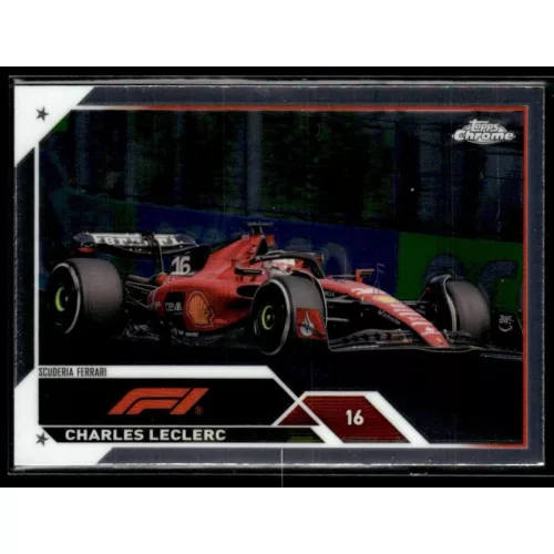 2023 Topps Chrome Formula 1 F1 Drivers #8 Charles Leclerc 