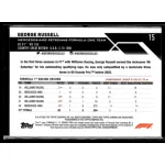 2023 Topps Chrome Formula 1 F1 Drivers #15 George Russell 