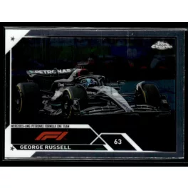 2023 Topps Chrome Formula 1 F1 Drivers #16 George Russell 