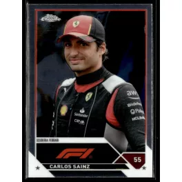 2023 Topps Chrome Formula 1 F1 Drivers #19 Carlos Sainz 