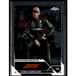 2023 Topps Chrome Formula 1 F1 Drivers #22 Lewis Hamilton 