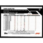 2023 Topps Chrome Formula 1 F1 Drivers #22 Lewis Hamilton 