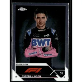2023 Topps Chrome Formula 1 F1 Drivers #29 Esteban Ocon 