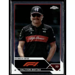 2023 Topps Chrome Formula 1 F1 Drivers #37 Valtteri Bottas 