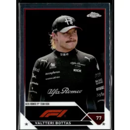 2023 Topps Chrome Formula 1 F1 Drivers #38 Valtteri Bottas 
