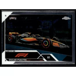 2023 Topps Chrome Formula 1 F1 Drivers #42 Oscar Piastri 