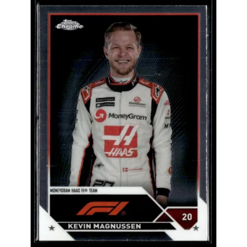 2023 Topps Chrome Formula 1 F1 Drivers #49 Kevin Magnussen 