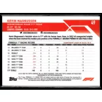 2023 Topps Chrome Formula 1 F1 Drivers #49 Kevin Magnussen 