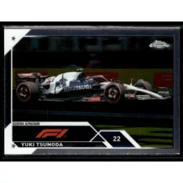 2023 Topps Chrome Formula 1 F1 Drivers #57 Yuki Tsunoda 