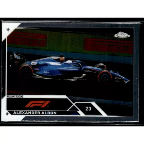 2023 Topps Chrome Formula 1 F1 Drivers #63 Alexander Albon 