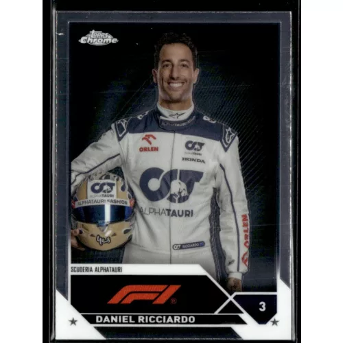 2023 Topps Chrome Formula 1 F1 Drivers #69 Daniel Ricciardo 