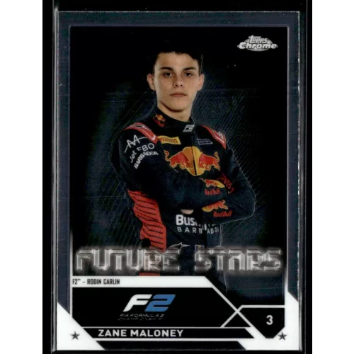 2023 Topps Chrome Formula 1 F2 Drivers #74 Zane Maloney 