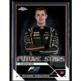   2023 Topps Chrome Formula 1 F2 Drivers #90 Richard Verschoor 