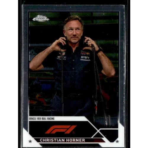 2023 Topps Chrome Formula 1 F1 Crew Team #93 Christian Horner 