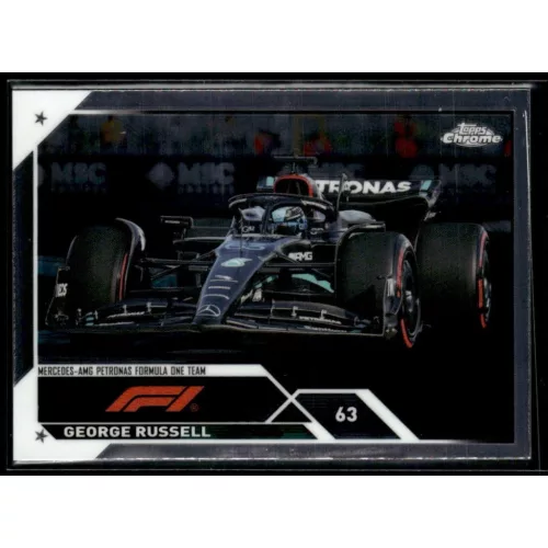 2023 Topps Chrome Formula 1 F1 Cars #105 George Russell 