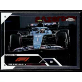 2023 Topps Chrome Formula 1 F1 Cars #108 Pierre Gasly 