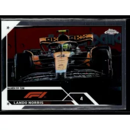 2023 Topps Chrome Formula 1 F1 Cars #112 Lando Norris 