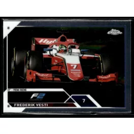 2023 Topps Chrome Formula 1 F2 Cars #122 Frederik Vesti 