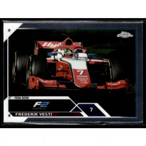 2023 Topps Chrome Formula 1 F2 Cars #122 Frederik Vesti 