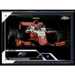 2023 Topps Chrome Formula 1 F2 Cars #123 Oliver Bearman 