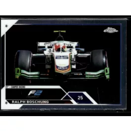 2023 Topps Chrome Formula 1 F2 Cars #135 Ralph Boschung 