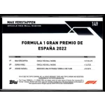 2023 Topps Chrome Formula 1 Grand Prix Winners #149 Max Verstappen 