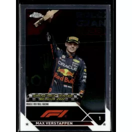   2023 Topps Chrome Formula 1 Grand Prix Winners #157 Max Verstappen 