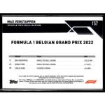 2023 Topps Chrome Formula 1 Grand Prix Winners #157 Max Verstappen 