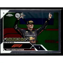   2023 Topps Chrome Formula 1 Grand Prix Winners #158 Max Verstappen 