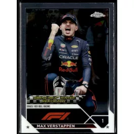   2023 Topps Chrome Formula 1 Grand Prix Winners #163 Max Verstappen 