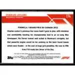 2023 Topps Chrome Formula 1 Grand Prix Driver of the Day #174 Charles Leclerc 