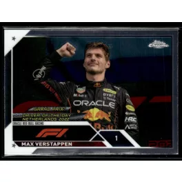   2023 Topps Chrome Formula 1 Grand Prix Driver of the Day #180 Max Verstappen 