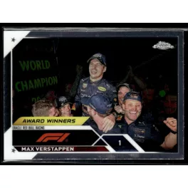   2023 Topps Chrome Formula 1 F1 Award Winners #190 Max Verstappen 