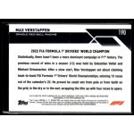 2023 Topps Chrome Formula 1 F1 Award Winners #190 Max Verstappen 