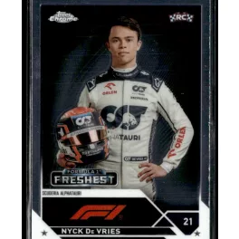   2023 Topps Chrome Formula 1 F1 Award Winners #193 Nyck De Vries 