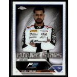 2023 Topps Chrome Formula 1 Refractor F2 Drivers - Future Stars #82 Kush Maini 
